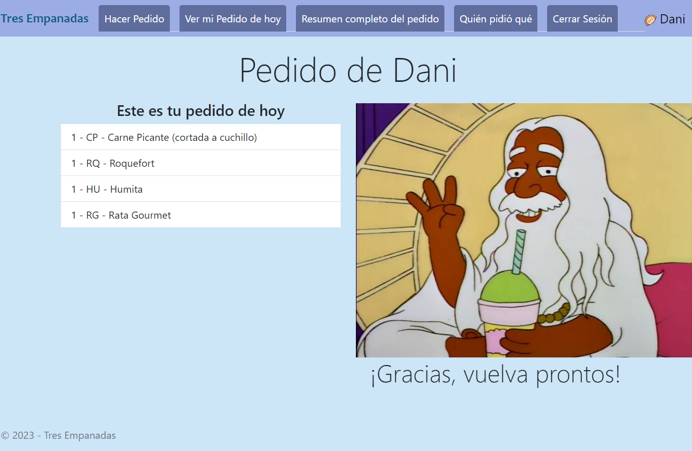 foto empanadas app ASP.NET MVC